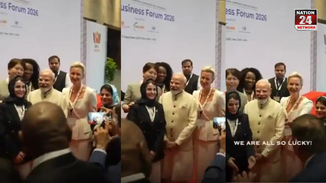 BRICS 2026: ‘Can We Have A Picture?’ PM मोदी के साथ फोटो के लिए उमड़ा विदेशी महिला प्रतिनिधियों का उत्साह, वीडियो वायरल